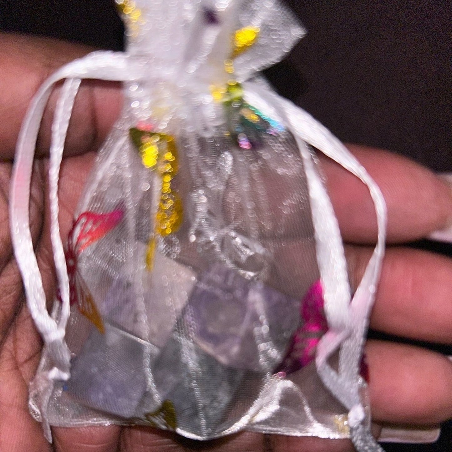 Charoite Cubes - Set of 4/$25