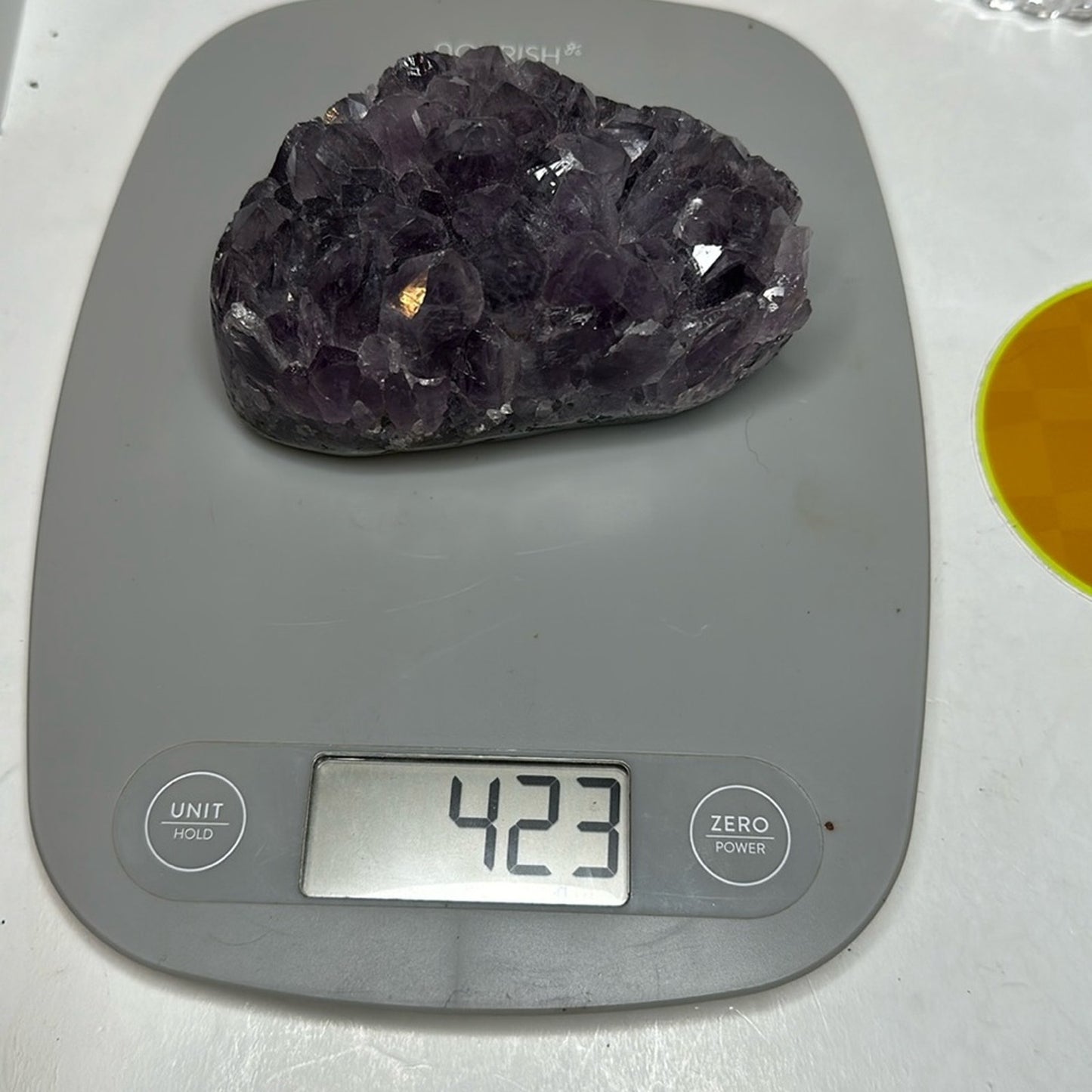Amethyst Raw Freeform Potato Sugar Points  - DRUZYAMYDARK-001 100MM