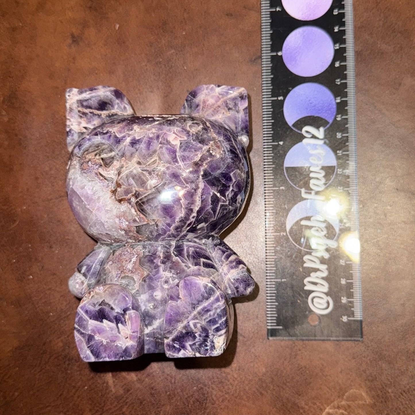 Stitch Crystal Dream Amethyst Custom Carving B