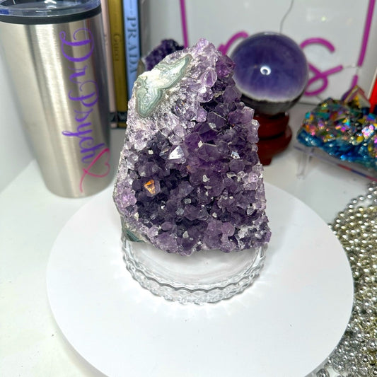 Amethyst Raw Freeform Sugar Points  - AMYCLCPT-001 125MM