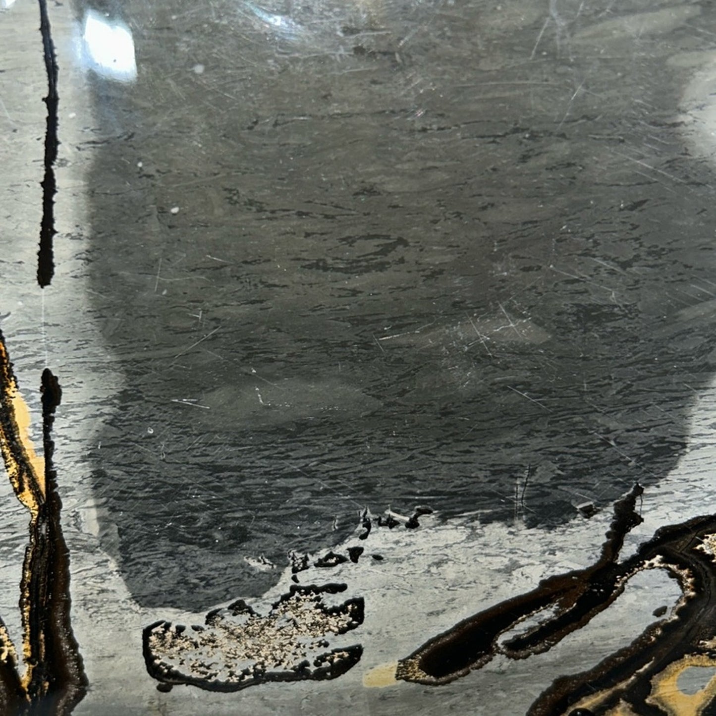 Grey Picture Jasper Slab - GRPJSLAB-002 No Stand