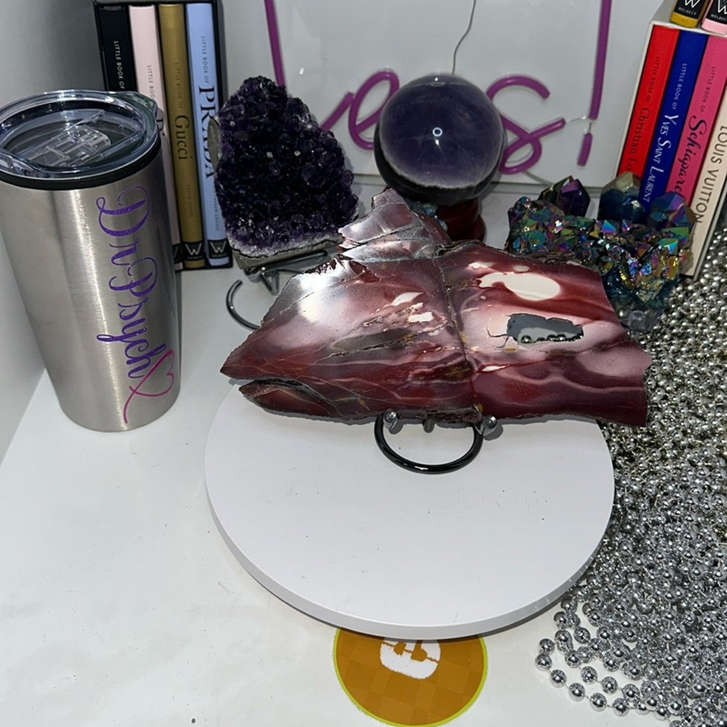 Mookaite slab - Purple Lavender combination MOOKAITESLB-002