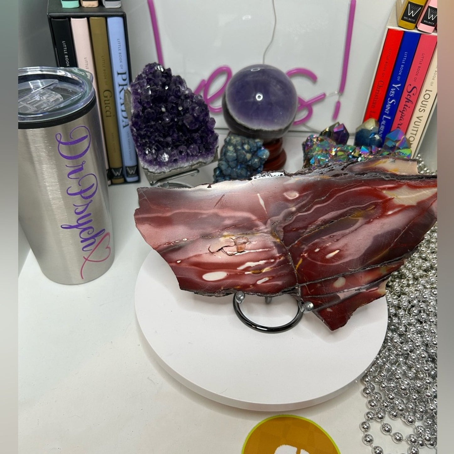 Mookaite slab - Purple Lavender combination! MOOKAITESLB-001